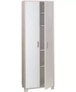 MOBILE 2 ANTE OLMO E BIANCO, 63X183X34 CM